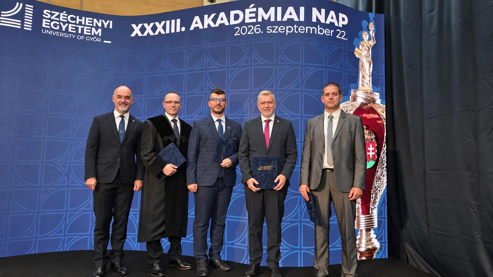Kari elismerések a Széchenyi István Egyetem Akadémiai Napján