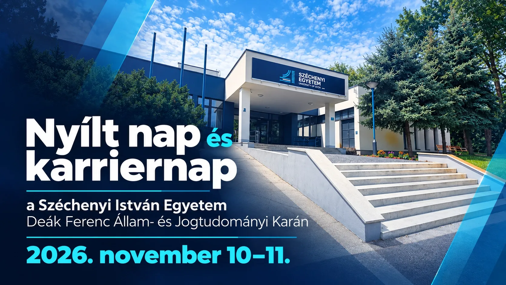 Nyílt nap és karriernap a SZE DFK-n Nyílt nap és karriernap a SZE DFK-n